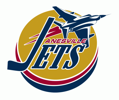 janesville jets 2009 10 primary logo iron on transfers for T-shirts